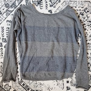 Banana Republic striped boat neck sweater